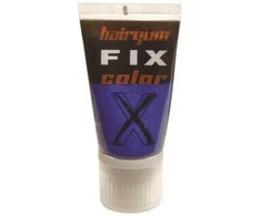 Trumpalaikiai plaukų dažai Hairgum Fix Color Mėlyna Formavimo gelis 30 ml