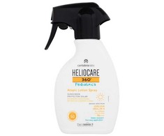 Heliocare 360 Pediatrics Atopic Locion Purškiklis SPF 50, purškiamas apsauginis losjonas nuo saulės vaikams, 250 ml