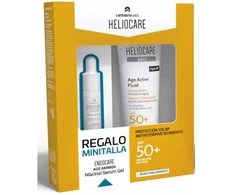 „Heliocare Age Active“ skysčio nuo saulės priemonė nuo SPF50+, 50 ml rinkinys, 2 vnt.