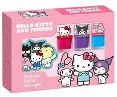 Lorenay Hello Kitty Hello Kitty And Friends Nail Set manikiūro rinkinys vaikams