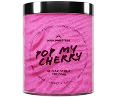 HIGH PRIESTESS Pop My Cherry Sugar Scrub kūno šveitiklis, 250 g