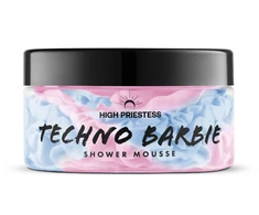 HIGH PRIESTESS Techno Barbie Shower Mousse dušo putos, 125 g