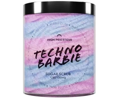 HIGH PRIESTESS Techno Barbie Sugar Scrub kūno šveitiklis, 250 g