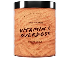 HIGH PRIESTESS Vitamin C Overdose Sugar Scrub kūno šveitiklis, 250 g