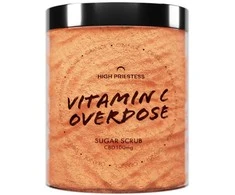 HIGH PRIESTESS Vitamin C Overdose Sugar Scrub kūno šveitiklis, 250 g