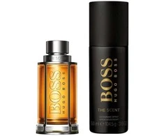 HUGO BOSS BOSS The Scent Christmas Gift Set rinkinys vyrams (EDT, 50 ml + dezodorantas, 150 ml)
