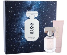 HUGO BOSS Boss The Scent EDP rinkinys moterims (EDP, 30 ml + kūno losjonas, 50 ml)