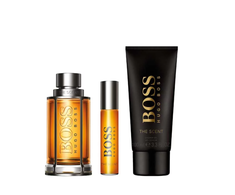 HUGO BOSS Boss The Scent rinkinys vyrams (EDT, 100 ml + EDT, 10 ml + dušo želė, 100 ml)