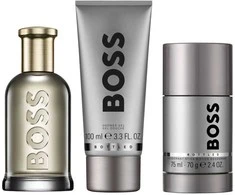 Hugo Boss BOSS Bottled rinkinys vyrams (EDP, 100 ml + dušo želė, 100 ml + dezodorantas, 75 ml)