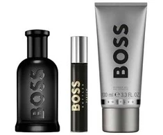 Hugo Boss BOSS Bottled Parfum Giftset rinkinys vyrams (PP kvepalai, 100 ml + PP kvepalai, 10 ml + dušo želė, 100 ml)