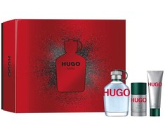 Hugo Boss HUGO Man rinkinys vyrams (EDT, 125 ml + dezodorantas, 75 ml + dušo gelis, 50 ml)
