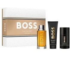 HUGO BOSS Boss The Scent rinkinys vyrams (EDT, 100 ml + dušo želė, 100 ml + dezodorantas, 75 ml)