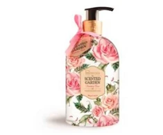 Aquarius IDC INSTITUTE Scented Garden drėkinamasis rankų ir kūno losjonas Rose, 500 ml