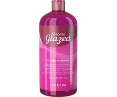Inebrya SheCare Glazed Illuminating Laminating Šampūnas šampūnas blankiems plaukams, 1000 ml