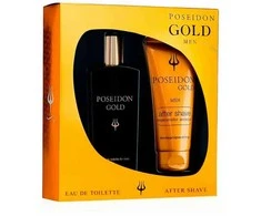 Instituto Espanol Poseidon Gold Men tualetinis vanduo purškiklis, 100 ml rinkinys 2 vnt.