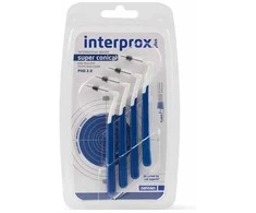 Interprox Plus Interdental Super Conical 2.0 tarpdančių šepetėliai, 4 vnt