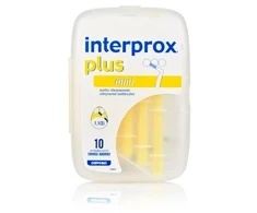 Interprox Plus Mini tarpdančių šepetėliai, 10 vnt