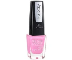 IsaDora Gel Lacquer Glossy Finish Nagų lakas 222 Rožinė Bomb, 6 ml