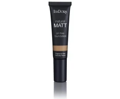 „IsaDora Natural Matt Oil Free“ matinis skystas makiažo pagrindas, 20 medaus, 50 ml