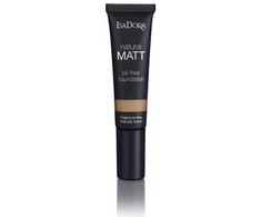 „IsaDora Natural Matt Oil Free“ matinis skystas makiažo pagrindas, 20 medaus, 50 ml