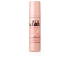 Isle of Paradise Self-Tanning Mousse Light savaiminio įdegio putos, 200 ml