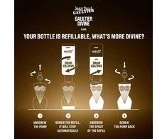 Jean Paul Gaultier Gaultier Divine Eliksyras Parfum Refill kvepalų papildymas, 200 ml
