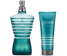 Jean Paul Gaultier Le Male rinkinys vyrams (EDT, 125 ml + dušo želė, 75 ml)