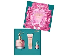 Jean Paul Gaultier Scandal rinkinys moterims (EDP, 80 ml + EDP, 6 ml + kūno losjonas, 75 ml)