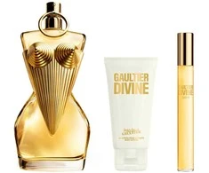 Kvepalų rinkinys moterims Jean Paul Gaultier Divine (EDP, 100 ml + kūno losjonas, 75 ml + EDP, 10 ml)