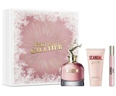 Jean Paul Gaultier Scandal rinkinys moterims (EDP, 50 ml + EDP, 10 ml + kūno losjonas, 75 ml)