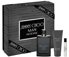 Jimmy Choo Jimmy Choo Man Intense rinkinys vyrams (EDT, 100 ml + EDT, 7,5 ml + dušo želė, 100 ml)