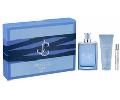 Jimmy Choo Man Aqua Eau De Toilette Purškiklis, 100 ml Set 3 Pieces