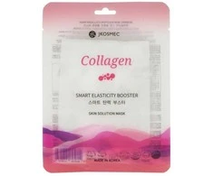 Jkosmec Collagen Skin Solution Mask lakštinė veido kaukė su kolagenu, 1 vnt.
