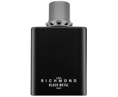 John Richmond Juodas Metal EDT tualetinis vanduo vyrams, 100 ml