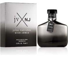 John Varvatos Nick Jonas Sidabrinis EDT tualetinis vanduo vyrams, 75 ml