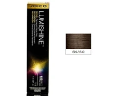 Joico LumiShine Permanent Creme Permanent Hair Dye 6NB Natural rusvai gelsvas Dark Skirtas šviesiems plaukams, 74 ml
