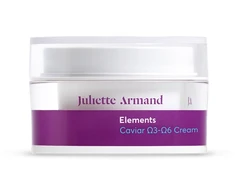 Juliette Armand Elements Caviar Ω3-Ω6 Kreminis veido kremas su juodaisiais ikrais, 50 ml