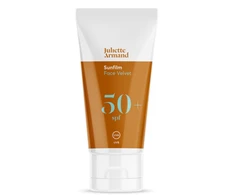 Juliette Armand Sunfilm Face Velvet 50+SPF veido kremas su 50+ SPF su juodaisiais ikrais, 55 ml