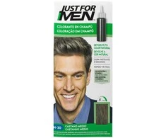 "Just For Men" vidutiniškai rudos spalvos šampūnas 30ml