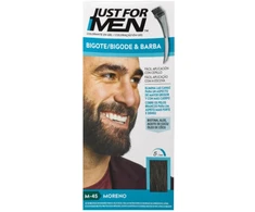 Just For Men Moustache And Beard ūsų ir barzdos dažai, atspalvis: M-45 Dark Brown, 28.4 g