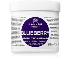 Kallos Cosmetics Blueberry Revitalizing Hair Mask atgaivinanti kaukė plaukams, 275 ml