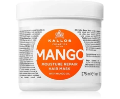 Kallos Cosmetics Mango Drėkinamasis Atstatomasis Plaukų kaukė kaukė sausiems ir pažeistiems plaukams, 275 ml
