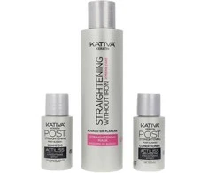 Kativa Keratin Minkštinantis ir glotninantis Smoothing Without Ironing Xtrem Care 30 Days 30 dienų rinkinys 3 vnt