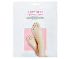 Kaukė pėdoms Holika Holika Baby Silky Foot Mask Sheet, prisotinta taukmedžio sviestu, 18 ml