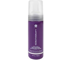 Keratherapy Keratin Infused maitininantis Styling Foam apimties suteikiančios plaukų formavimo putos, 178 ml