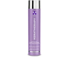 Keratherapy Keratin Infused Totally Skirtas šviesiems plaukams Violet Toning Conditioner geltonus atspalvius neutralizuojantis kondicionierius, 300 ml