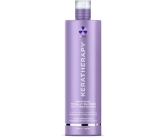 Keratherapy Keratin Infused Totally Skirtas šviesiems plaukams Violet Toning Šampūnas geltonus atspalvius neutralizuojantis šampūnas, 1000 ml