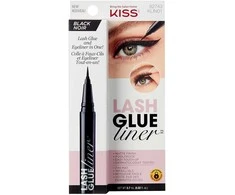 KISS Blakstienų klijai su akių pieštuku Lash Glue Liner Juodas 0,7 ml