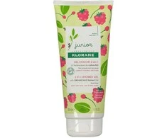 Klorane Junior Dušo želė Raspberry Fragrance, 200 ml