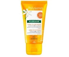 Klorane Polysianes Sublime Face Sun Kreminis Spf30 veido kremas nuo saulės 50ml